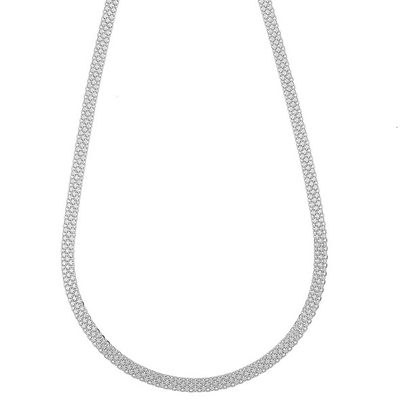 Stříbrný náhrdelník bismarc 1360044
