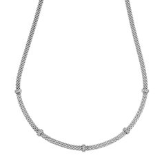 Stříbrný náhrdelník tulipano s ozdobou 2021V01242