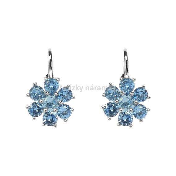 náušnice modré kytičky zepředu.jpg