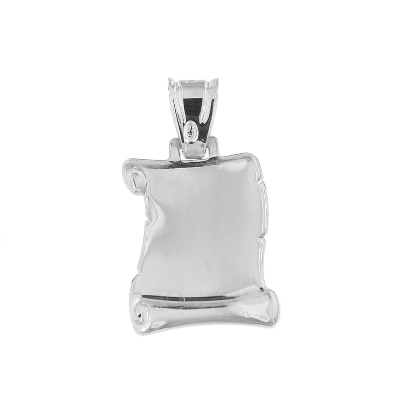 Stříbrný přívěsek pergamen SP241858