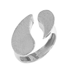 Stříbrný atypický prsten OR17