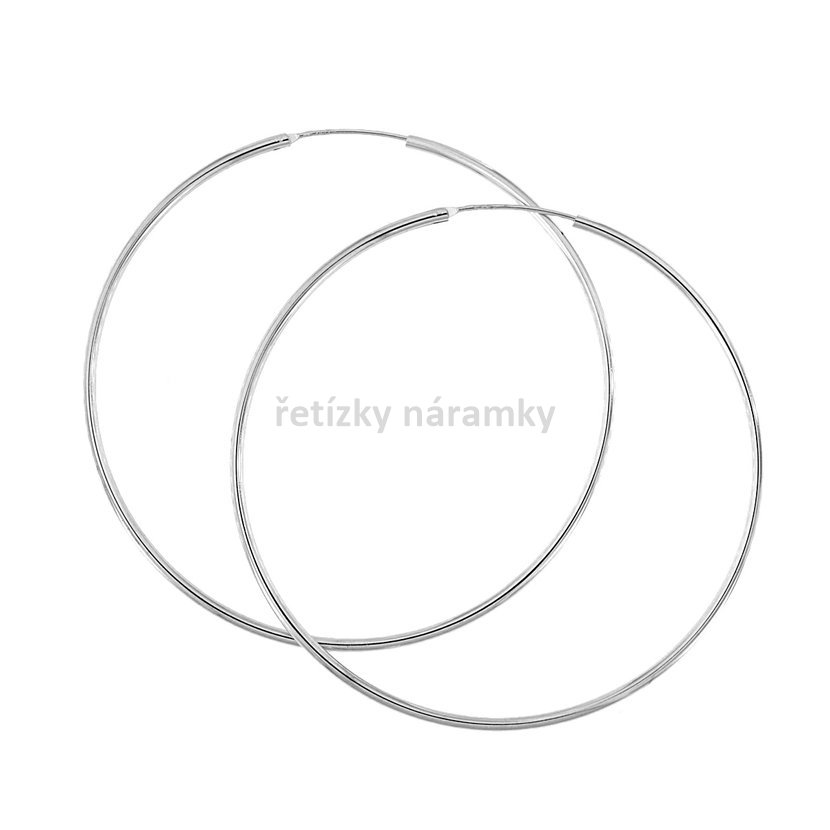 stříbrné náušnice kruhy L431007.jpg