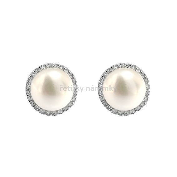 stříbrné náušnice s perlou a zirkony 436190.jpg