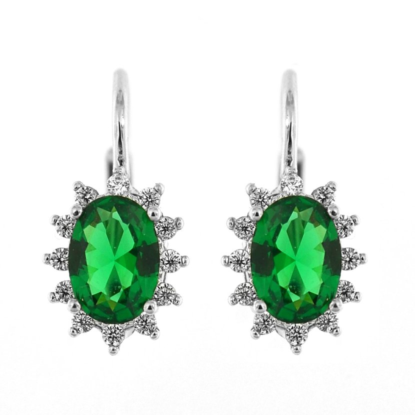 stříbrné náušnice se zeleným zirkonem KE47.jpg