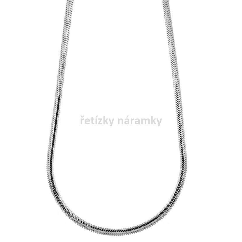 stříbrný náhrdelník plochý čočka 1487330.jpg