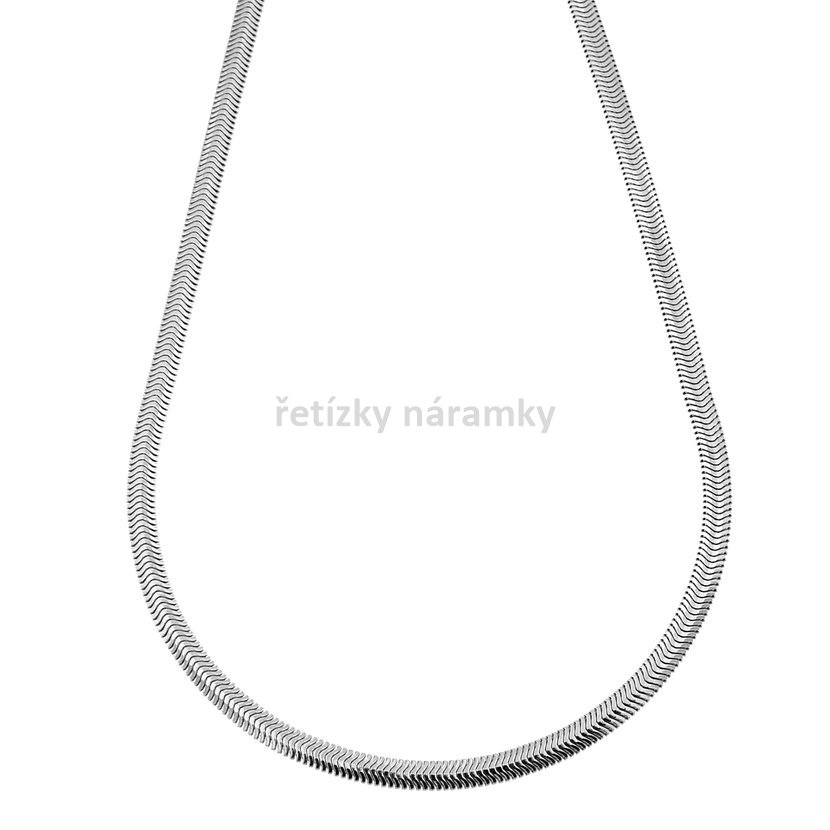 stříbrný náhrdelník plochý čočka 1487420.jpg