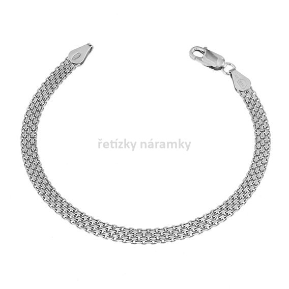 stříbrný náramek bismark 1360044.JPG
