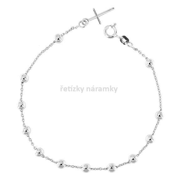 stříbrný náramek růžencový 1660057.jpg
