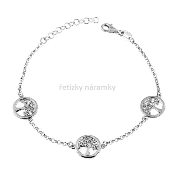stříbrný náramek stromy života SB17144920.jpg