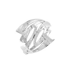 Stříbrný prsten celostříbrný prořezávaný 421603