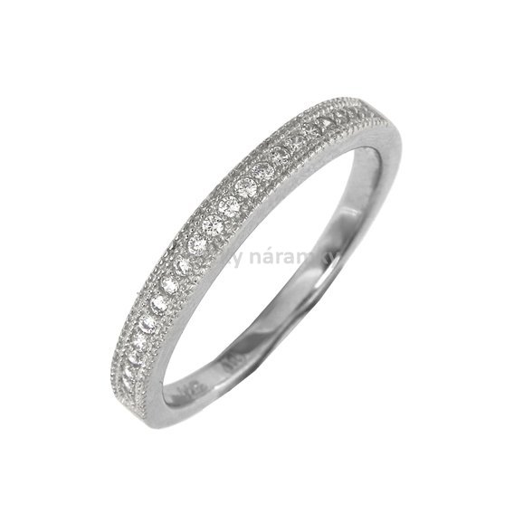 stříbrný prsten kroužek zirkonový L426101_1.JPG